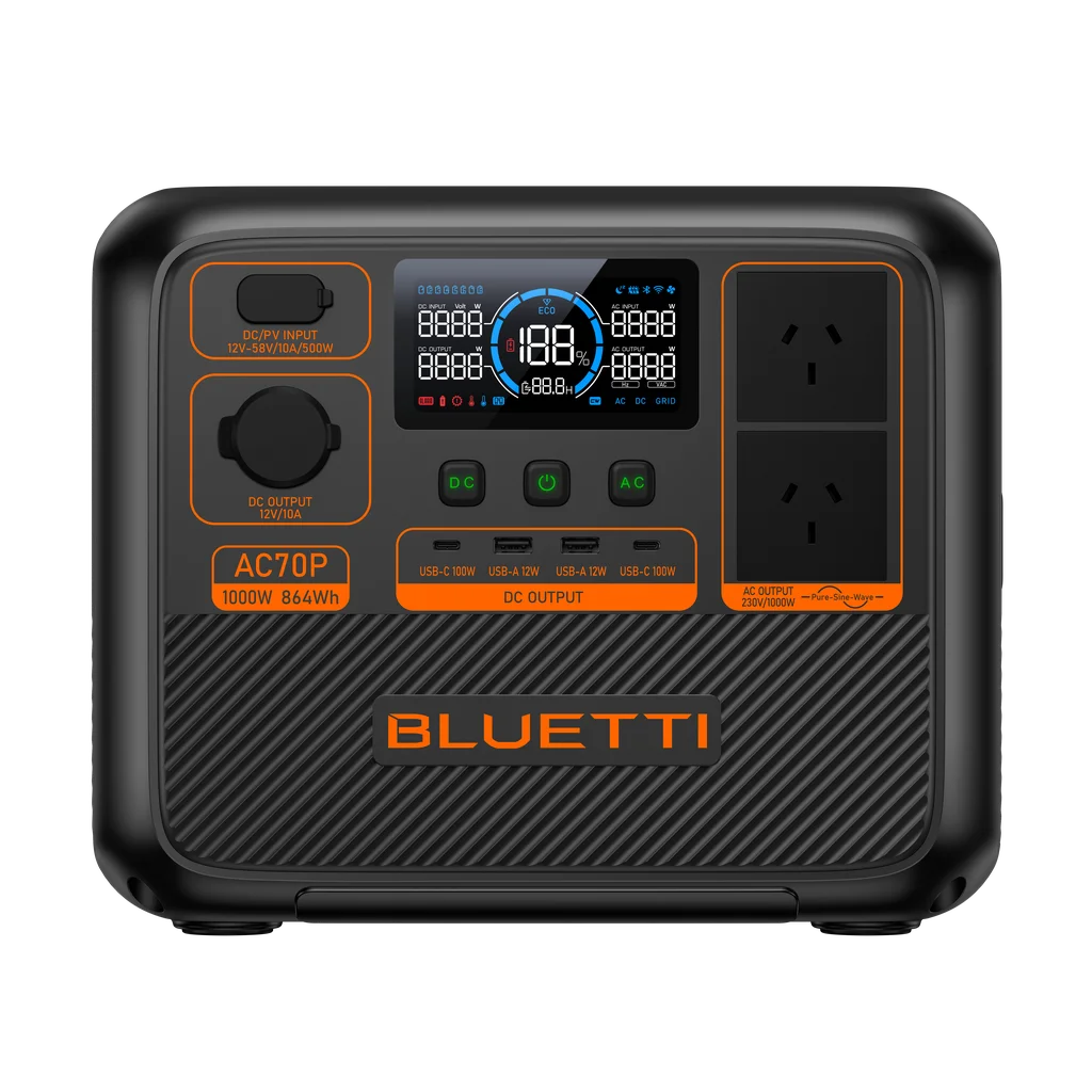 Bluetti Ac70p Estacion Energia Portátil 1000 Watts