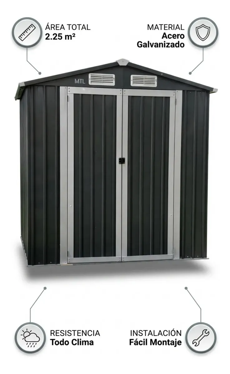 Depósito Exterior 2.25 m2 - Imagen 2